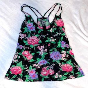 Eye Candy, Floral Tank Top